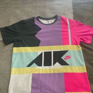 Multi color Nike air shirt large